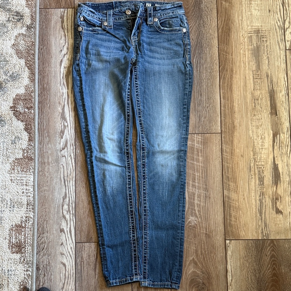 Miss Me Women's Blue Skinny Jeans